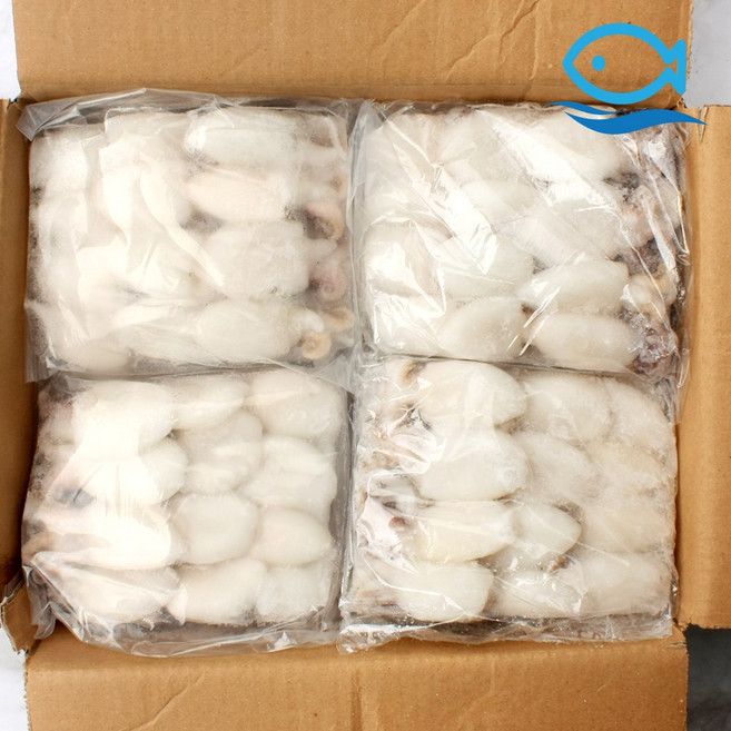 바다더해 도매 미니갑오징어 12미 1박스 (180gx12) 베이비이까 냉동 손질 갑오징어 갑베, 2.16kg(12미)