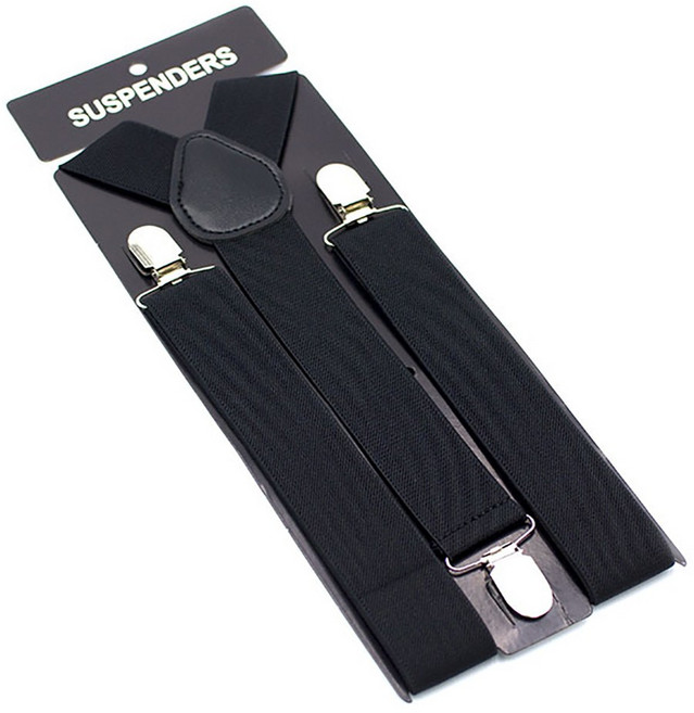 아이실린 남자 정장 서스펜더 멜빵 웨딩 멜빵밴드