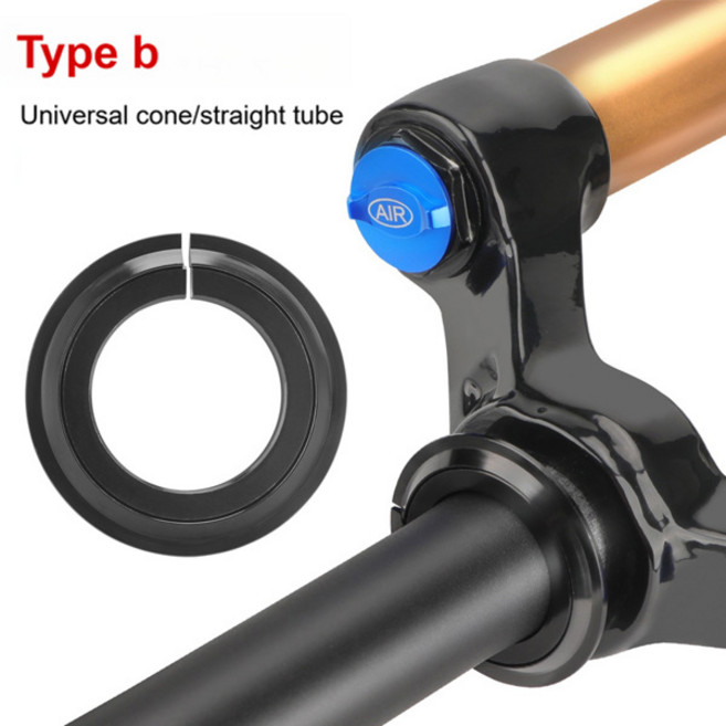 MEROCA 자전거 Frok 헤드셋베이스 스페이서 44525556mm 스트레이트 튜브원추형 45도 보울 그룹 하단 와셔 자전거 액세서리