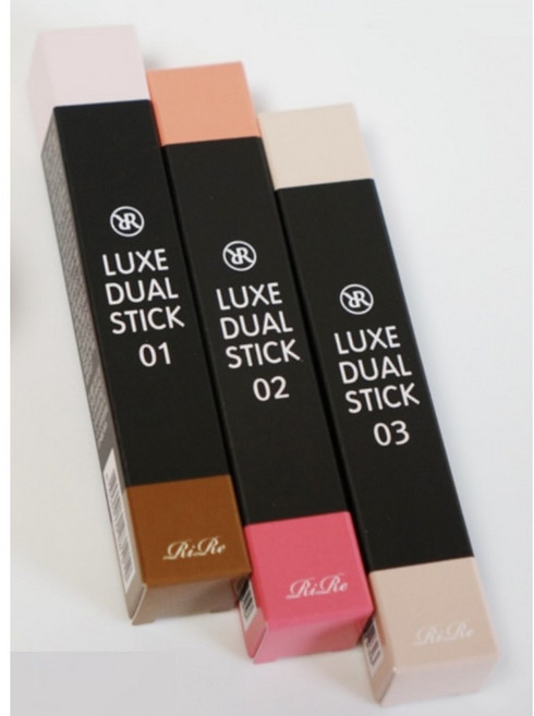 (1+1+워터퍼프증정) 리르 룩스 듀얼스틱, 1개, [1+1] 하이라이터+쉐딩