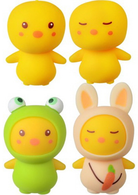 옷갈아입는 말랑이/큐티변신 주물럭/인형옷입은 말랑이/, 1개