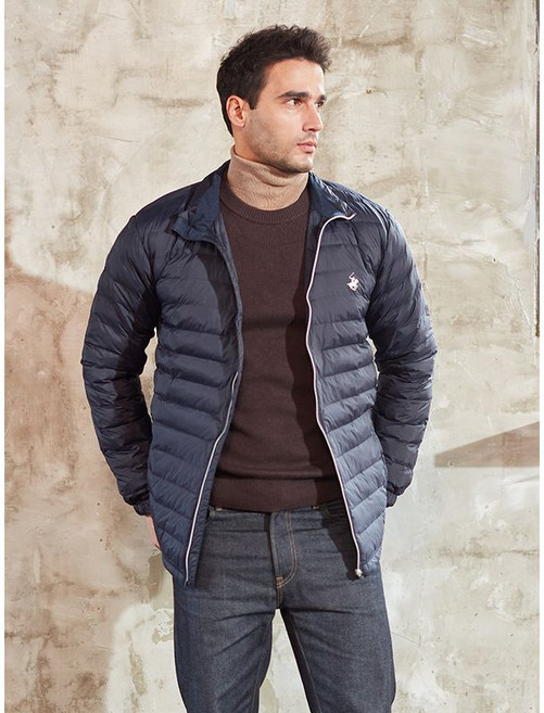 비버리힐스폴로클럽 남성 퀼팅 슬림 겨울점퍼 경량패딩 JP111