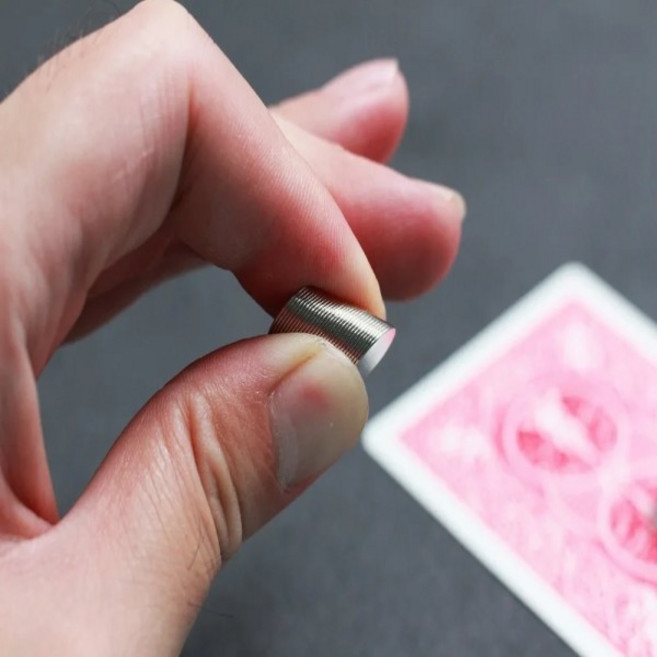 클로즈업 매직 트릭 액세서리 자석 10*0.3mm 소품 기믹 환상 Magie 카드 10 개, 02 10 0.3mm