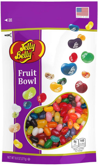 젤리 벨리 과일 볼 젤리 빈 모듬 과일 맛 9.8 온스 Jelly Belly Fruit Bowl Jelly Beans Assorted Fruit Flavors 9.8-oz
