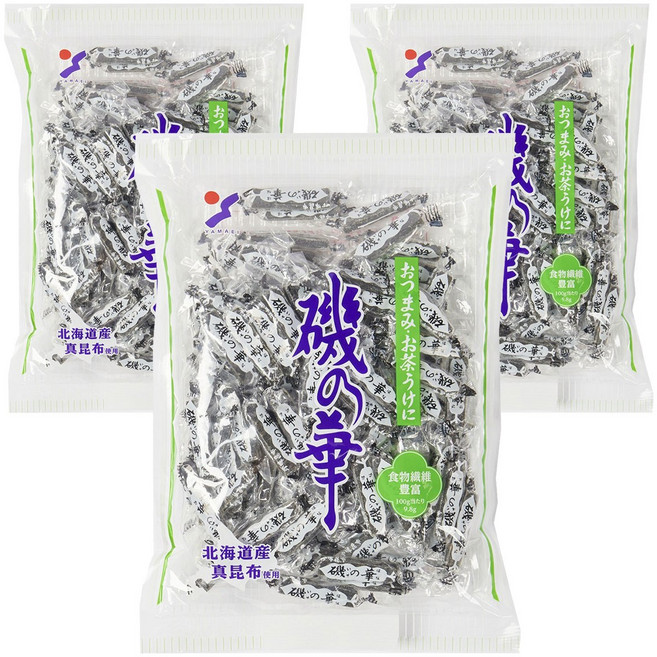 일본 이소노하나 이소노카 다시마 젤리, 250g, 3개