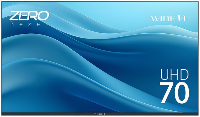 와이드뷰 4K UHD DLED 고화질 TV, 177cm(70인치), EKW70UT1, 벽걸이형, 방문설치