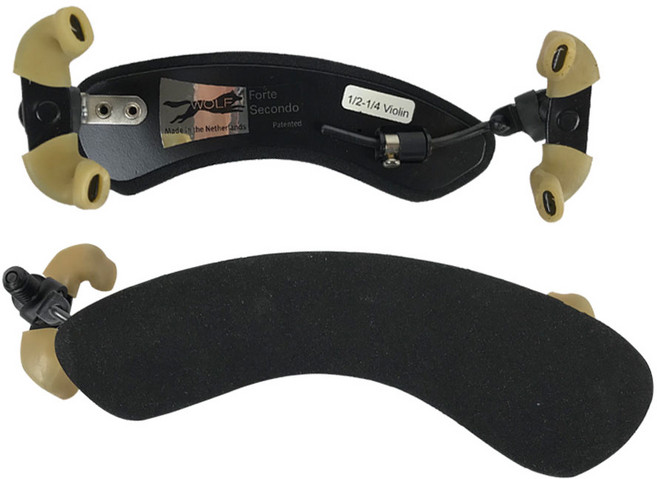 바이올린 어깨받침 울프 포르테세컨, 상세 설명 참조, 1개, 1／2~1／4