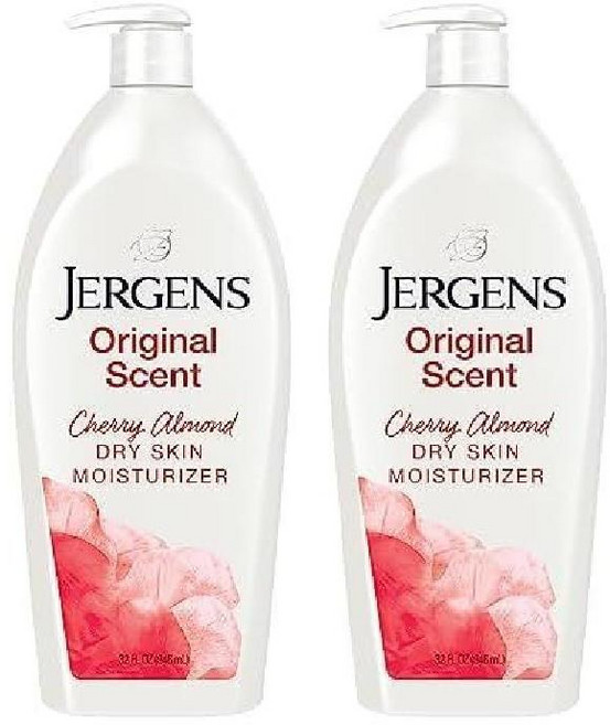저겐스 Jergens 오리지널 향 드라이 스킨 로션 모이스처라이저 32온스, 1개