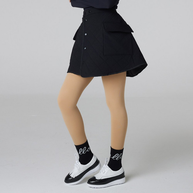 헬로버디 봄 가을 간절기 골프스타킹 겨울 레깅스 300데니아, 스킨, 1개