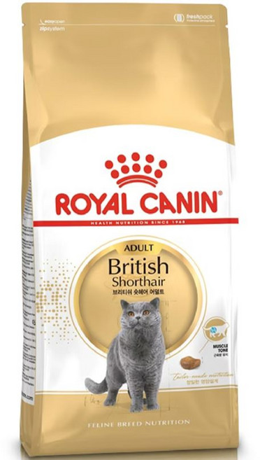 ROYAL CANIN 英國短毛貓專用飼料, 10kg, 1個, 雞肉