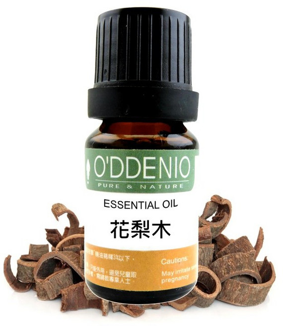 O'DDENIO 歐丹尼 花梨木精油 薰香精油, 1個, 10ml