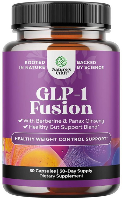 Natures Craft GLP-1 베르베린 보충제 GLP-1 베르베린 다이어트 체지방 관리 30정, 1개