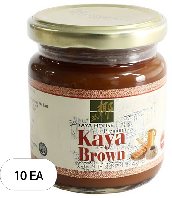 카야하우스 프리미엄 카야 브라운, 240g, 10개