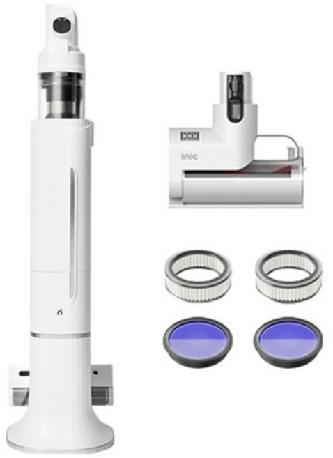 아이닉 무선청소기 i50 아이타워 + 헤드브러시 + 침구 브러시 + 필터 2p 세트 i50 itower, 혼합색상