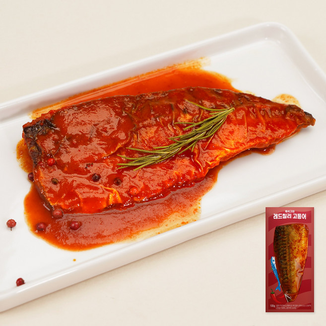 가시제거연구소 양념구이 레드칠리 전자레인지 순살 고등어 구이, 3개