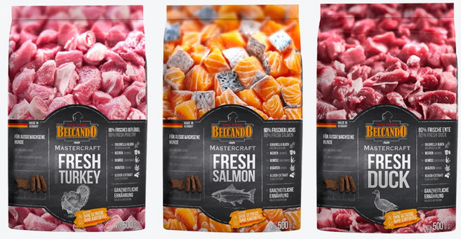 마스터크래프트 3종 묶음(500g x 3개) 연어 오리 칠면조, 1.5kg, 1개