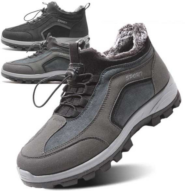 남성 겨울 털운동화 트레킹화 방한화 터빈