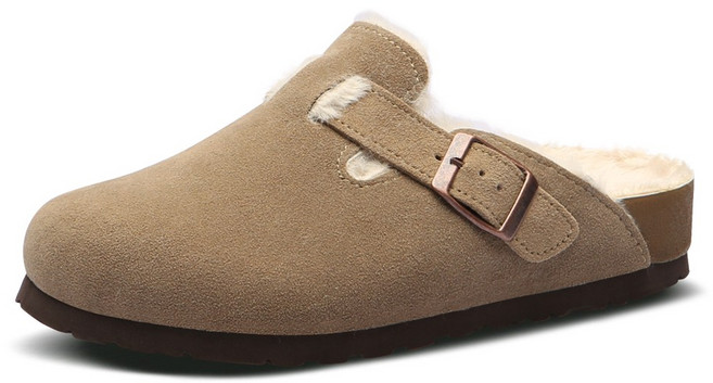 페이퍼플레인 여성용 겨울 털 슬리퍼 PP1456