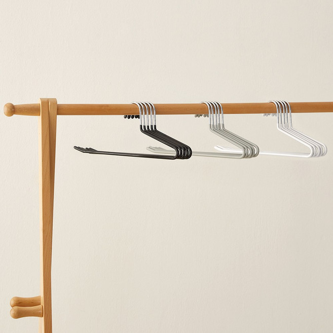 씨인크 논슬립 멀티코팅 바지걸이, 그레이, 10개