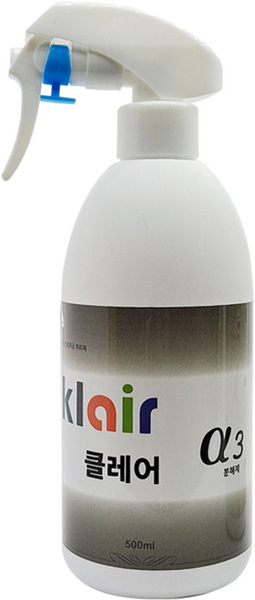 클레어 알파3 새차증후군 냄새제거제 피톤치드 스프레이 탈취제, 500ml, 1개