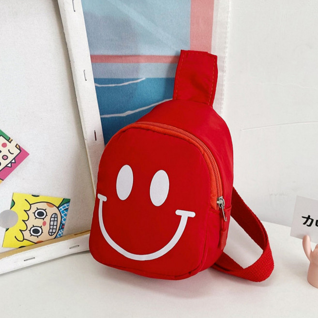 슬링백 크로스백 어린이집 스마일 가방 유치원 선물