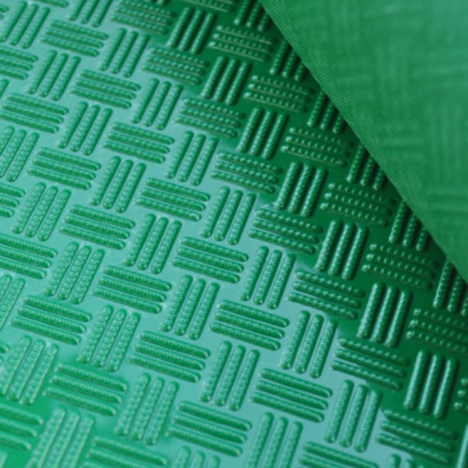 매직크린 트립체크 롤매트 1cm단위그린, 단품