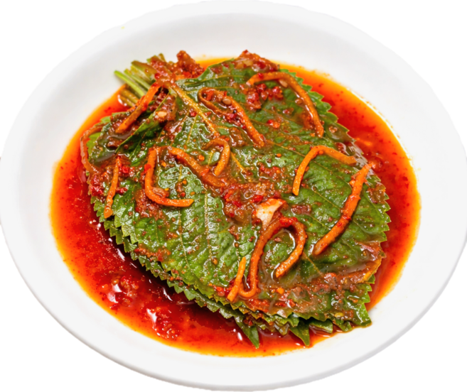 국내산 깻잎김치 전라도 밥도둑 양념깻잎무침, 500g, 1개