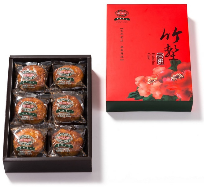 新復珍 竹塹餅禮盒, 1個, 12入禮盒裝