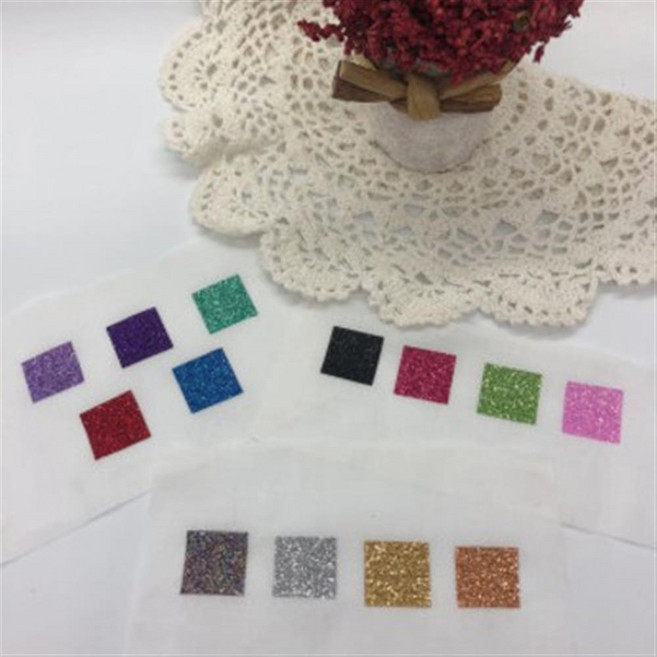 [글리터 전사지] 소분판매 (25cm 정사각) - 열전사지 열전사필름 글리터지, 진보라, 1개