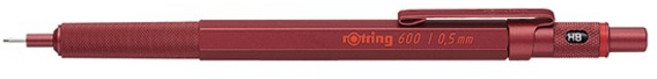 로트링 600 제도샤프 0.5 레드, 단품, 단품