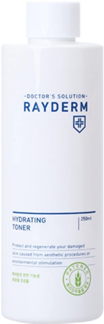 [RAYDERM] 레이덤 피부과 화장품 하이드레이팅 토너 스킨케어, 1개, 250ml - 쿠팡