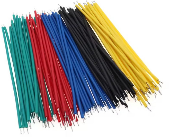 브레드보드 점퍼선 120pcs 24AWG 점퍼 와이어 세트 (8cm), 4개, 케이블
