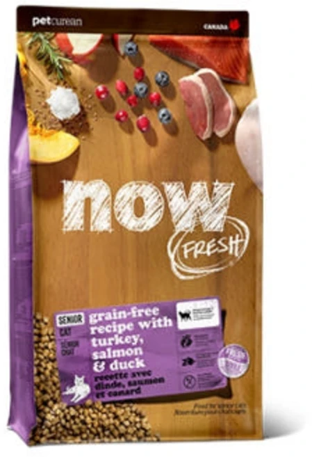 now 고양이 그레인프리 기능성 사료, 시니어, 1.36kg, 1개 - 쿠팡