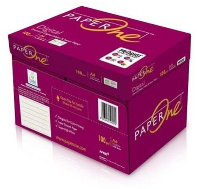 100g 500매x4권 페이퍼원 PaperOne 2000매 A4 복사용지 NWFJH07O