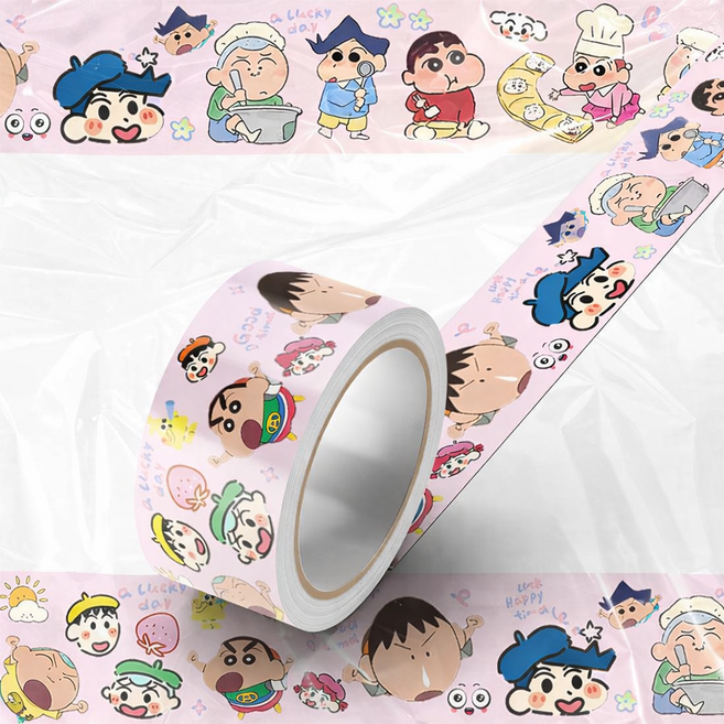 짱구 캐릭터 PVC 방수 테이프, 1개