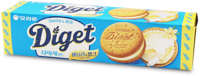 오리온 다이제샌드, 93g, 1개