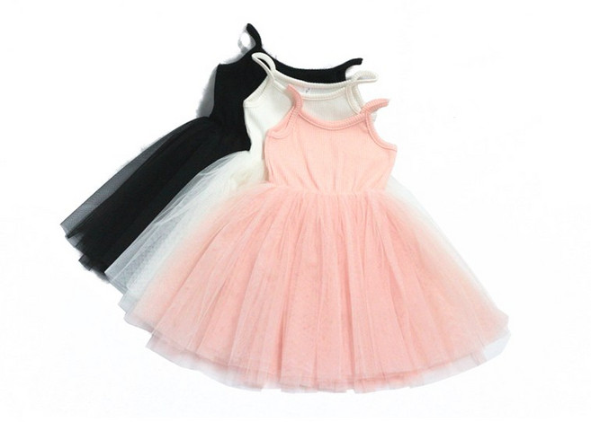 하우웰 슈가골지 튜튜 나시 원피스