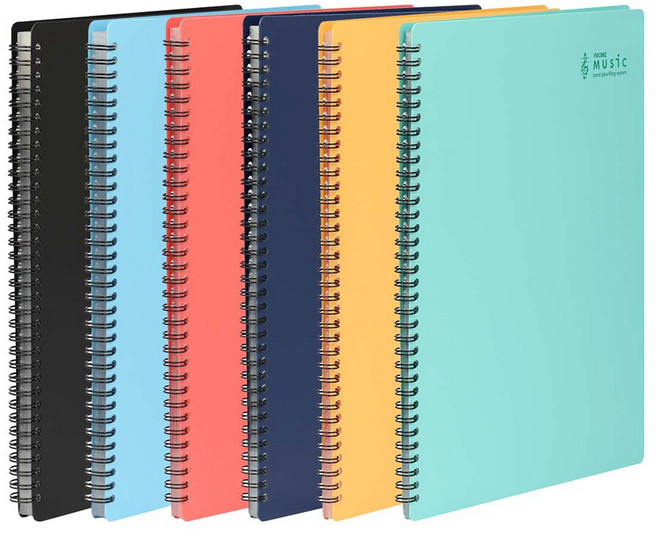 프로비즈 악보화일 음악파일 뮤직플러스 A4 20매 30매 40매 50매, 블랙