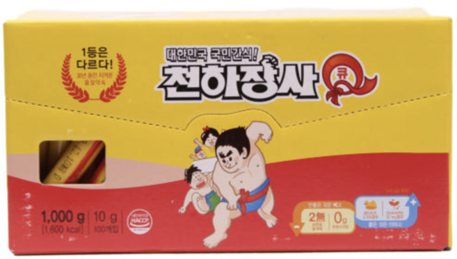 진주햄 천하장사 오리지날 소시지, 1kg, 1개