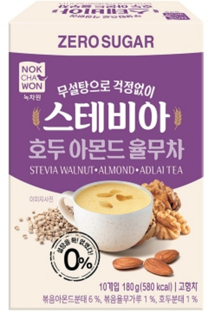 녹차원 스테비아율무차, 18g, 10개입, 1개