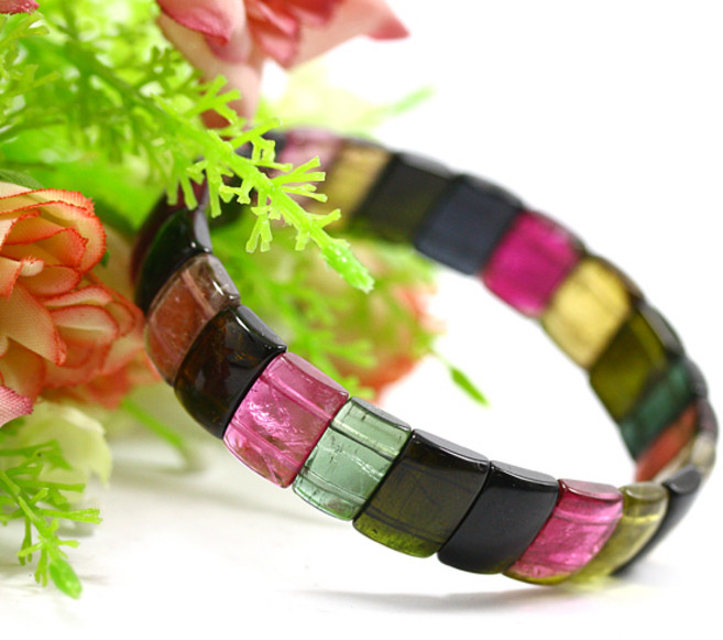 힐링젬 칼라토르마린 원석팔찌 건강팔찌 24R-437