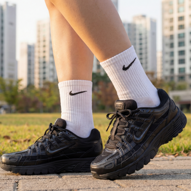 나이키 P-6000 여성 운동화 발편한 런닝화 조깅화 헬스화 신발 데일리 러닝화 4종 슈즈케이스 세트