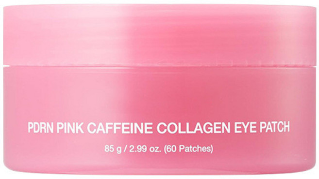med PDRN三合一膠原蛋白眼膜 咖啡因提亮緊緻淡化眼紋水凝膠眼貼, 1個, 無標 PDRN眼膜僅供銷售）