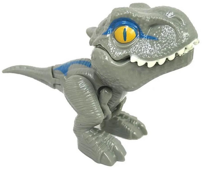 무는 손가락 공룡 이동식 관절 미니 모델 재미 있고 손 디노 동물 선물, 1개