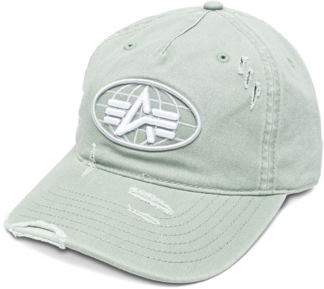 알파인더스트리 아플리케 모자