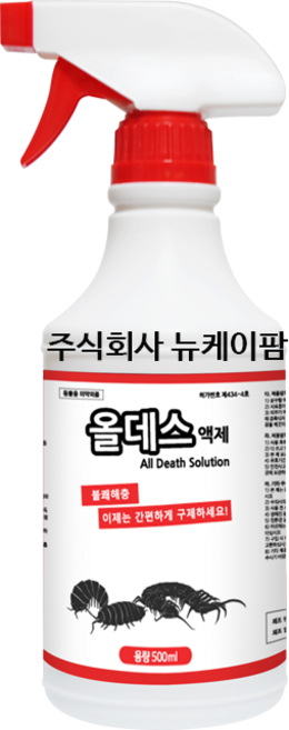 진드기 바구미 침노린재 노린재 구제용 올데스액제500ml 1개
