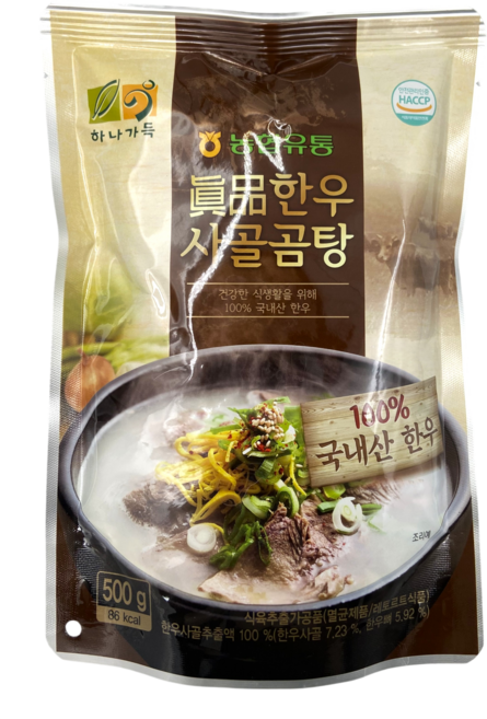 농협 하나가득 진품 한우사골곰탕(HACCP인증), 1개, 500g