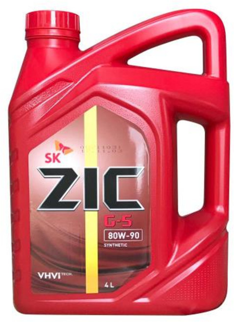 SK루브리컨츠 기어오일(자동차용) ZIC G-5 80W-90 4L, 1개