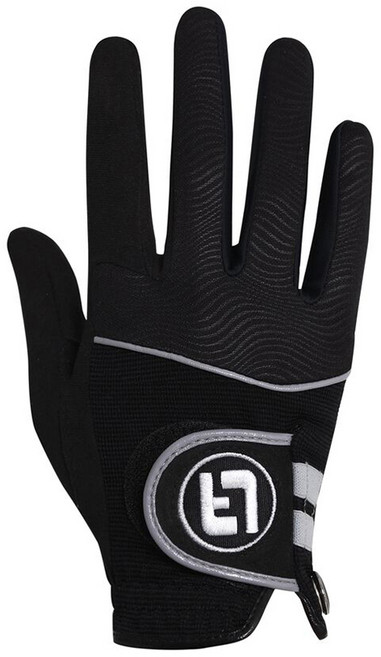 풋조이 레인그립 골프장갑 남성용 왼손착용[오른손잡이] 65069E-405, 블랙, 1개