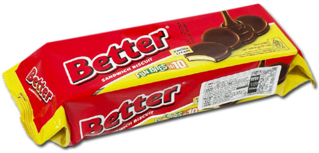 마요라 베터 초코 과자 비스킷, 2개, 100g